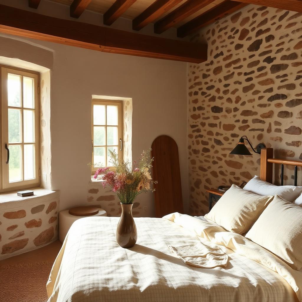 Boutique farm stay room in Worcestershire countryside near Birmingham